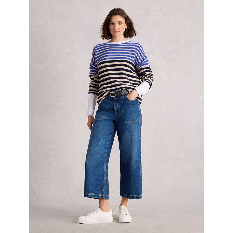 White Stuff Jana Stripe Jumper image number 3